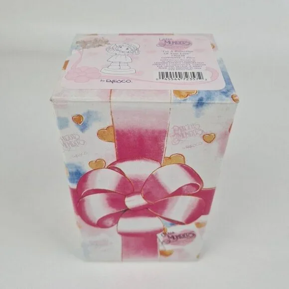 Precious Moments 730238 I'm A Reflection Of Your Love Girl Porcelain Figurine - Picture 6 of 6